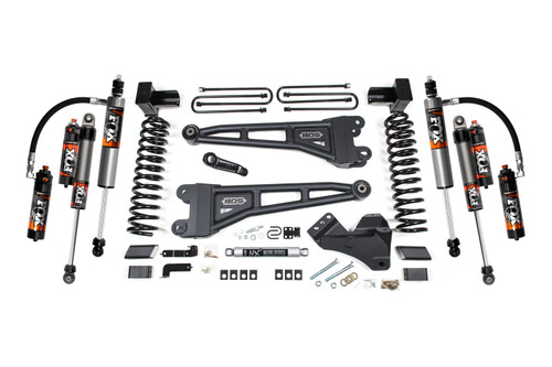 BDS Suspension 5 Inch Lift Kit w/ Radius Arm | Ford F250/F350 Super Duty (23-26) 4WD | Diesel | 5 Inch Block Kit w/o Overload / FOX 2.5 Performance Elite 