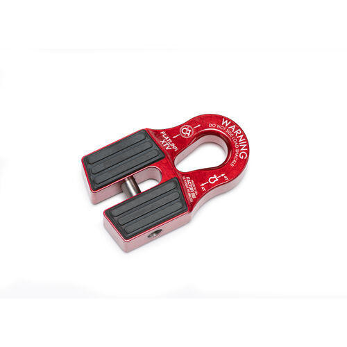 Factor 55 FLATLINK XTV  WINCH SHACKLE MOUNT -- RED 