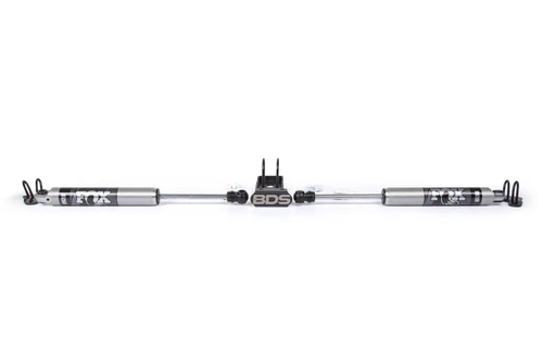 BDS Suspension Dual Steering Stabilizer kit W/ FOX 2.0 Performance Shocks | Jeep Wrangler JL (18-27) and Gladiator JT (20-26) 