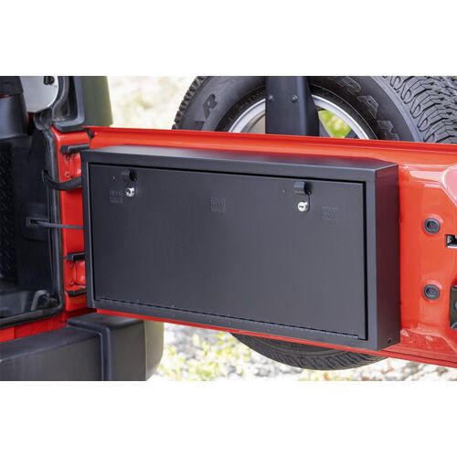 Tuffy Lockbox | Tailgate Premium Storage | Jeep Wrangler JK | 3-Digit Combo | 2007-20 