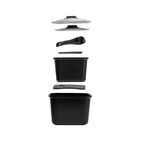 Square Cookware The Square Pot Set Stackable Camp Cookware 