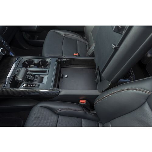 Console Safe - '21-24 F-150; w/ Flow-Thru Console (Black)