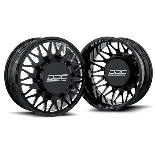 DDC Wheels Dually Wheels The Mesh Forged 20x8.25 8x210 Black/Mill 11-23 Silverado/Sierra 3500 DDC Wheels 