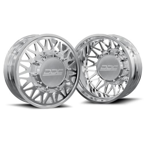 DDC Wheels Dually Wheels The Mesh Forged 20x8.25 8x210 Polished 11-23 Silverado/Sierra 3500 DDC Wheels 