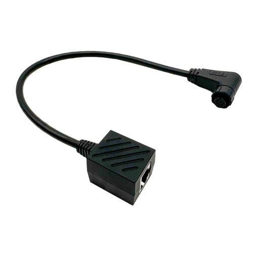 Expion 360 E360 CAN Bus to Victron Communication Adapter Cable: 300mm M12 Connector to RJ45 Jack 