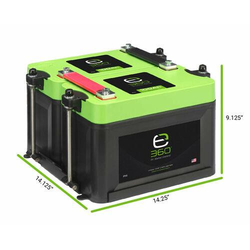 Expion 360 E360 Group 27 Dual Tie Down Tray System with One Set of Bus Bars 