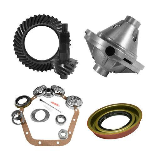 Yukon Gear and Axle 10.5" GM 14 Bolt 5.38 Rear Ring & Pinion, Install Kit, 30 Spline Posi 