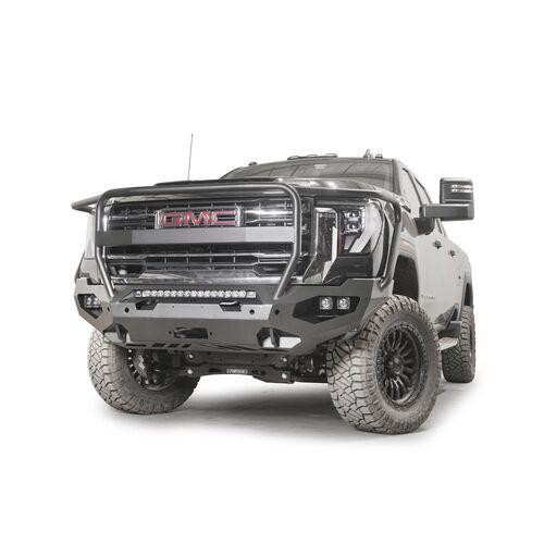 Fab Fours Matrix Front Bumper Uncoated/Paintable w/Full Guard GM24-X6250-B 