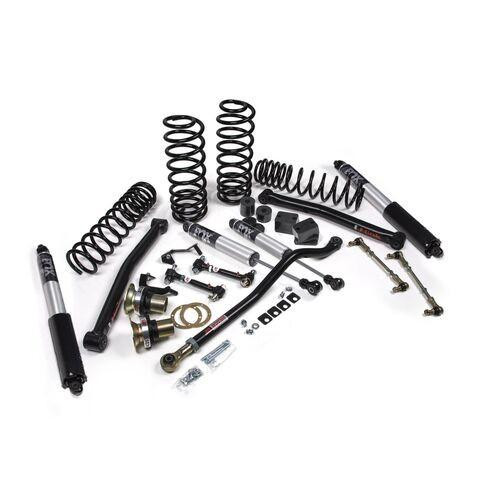 JKS Manufacturing 2018-2024 Jeep Wrangler JL J-Lander 3.5 Inch Lift Kit 4 Door w/Fox 2.5 Performance Shocks HD Rate Coils JSPEC JSPEC130PS 