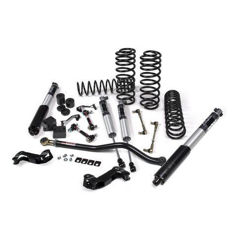 JKS Manufacturing 18-24 Jeep Wrangler JL J-Kontrol 3.5 Inch Lift Kit 4 Door w/Fox 2.5 Performance Series Shocks HD Rate Coils JSPEC JSPEC142PS 