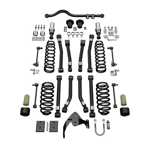 TeraFlex 07-18 Wrangler JK 4 Door 3 Inch Alpine CT3 Short Arm Suspension System No Shocks TeraFlex 1323000 