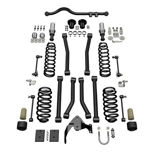 TeraFlex 07-18 Wrangler JK 4 Door 3 Inch Sport ST3 Suspension System No Shocks TeraFlex 1313000 