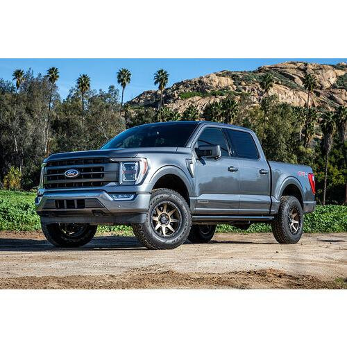 ICON 21-24 FORD F150 4WD 2.75-3.5" STAGE 4 SUSPENSION SYSTEM BILLET CDXS 