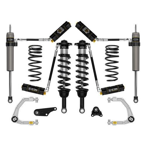 ICON 24 TACOMA 1.25-3" STAGE 5 SUSPENSION SYSTEM BILLET OVERLAND REAR COILS 
