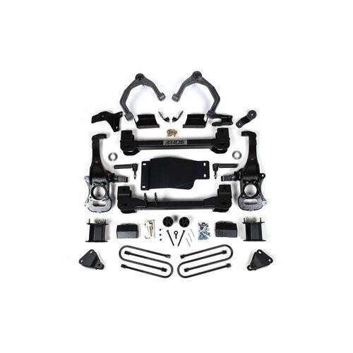 Zone Offroad 4 Inch Lift Kit for 2025 Silverado/Sierra 1500 Denali High Country 4WD w/ ARC, 3 Inch Rear Block Spacer Front Rear Shock Spacer Zone Offroad 