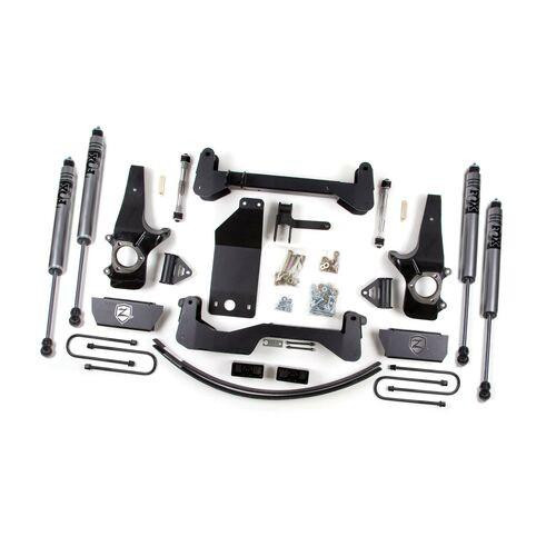 97-03 Ford F-150 6 Inch Lift Kit Fox Shocks Zone Offroad - OK4WD