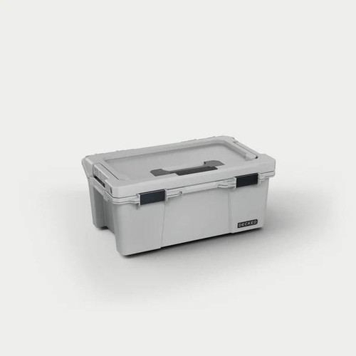 DECKED Sixer 16 - D-co Case - includes one D-Co tray - Cool Gray with black latches 