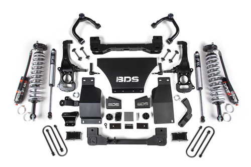 2.5 Inch Lift Kit | FOX Coil-Over | Chevy Trail Boss or GMC AT4 1500 (25-26) 4WD | Gas | FOX 2.5 Performance Elite Coil-Over / FOX 2.0 Performance Series Shock