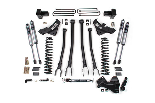 5 Inch Lift Kit w/ 4-Link | Ford F350 Super Duty DRW (23-26) 4WD | Diesel | FOX 2.0 Performance Series