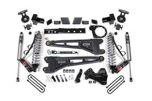 7 Inch Lift Kit w/ Radius Arm | FOX 2.5 Performance Elite | Ford F250/F350 Super Duty (23-26) | Diesel | Block Kit / FOX 2.5 Performance Series HTO
