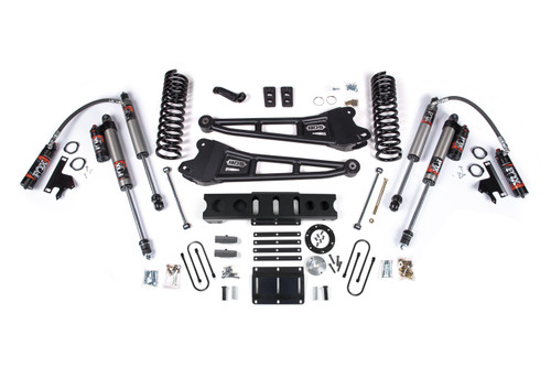 BDS Suspension 6 Inch Lift Kit w/ Radius Arm | Ram 3500 (13-18) 4WD | Diesel | 4 Inch Block Kit / 6 Bolt / FOX 2.5 Performance Elite 