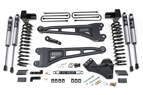 5 Inch Lift Kit w/ Radius Arm | Ford F350 Super Duty DRW (23-26) 4WD | Diesel | FOX 2.0 Performance Series