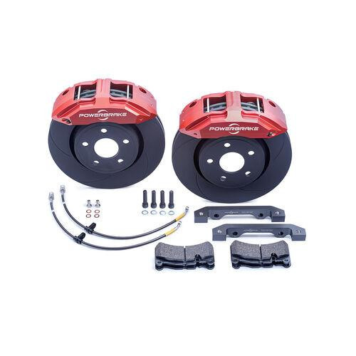 Powerbrake X-Line: 22-Current Toyota Tundra 17" Wheels Red 