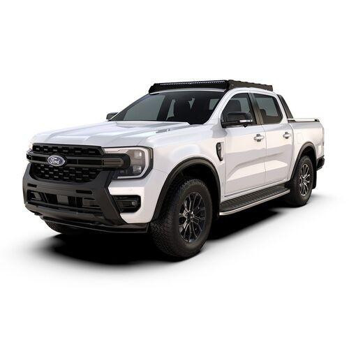 Front Runner Ford Ranger T6.2/Wildtrak/Raptor Double Cab (2022-Current) Slimsport Roof Rack w/40in Light Bar Kit KSFR008L 