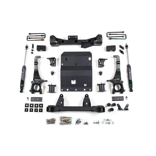 16-23 Toyota Tacoma 4 Inch Front 3 Inch Rear Lift Kit Fox Shocks Zone Offroad