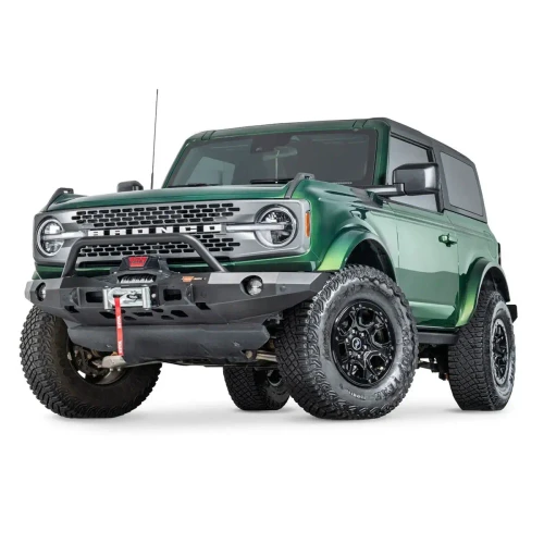 WARN ELITE FRONT BUMPER BRONCO W/ PRERUNNER GUARD 111116 