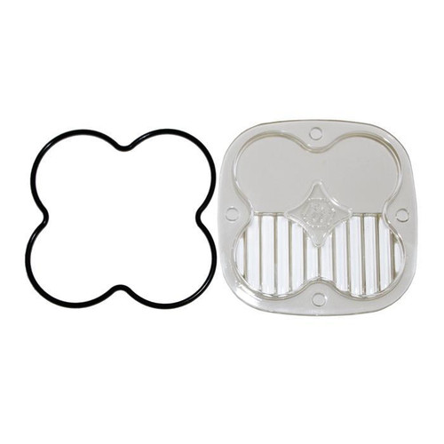 Baja Designs Squadron Light Pod Lens Kit (Driving/Combo; Clear) 