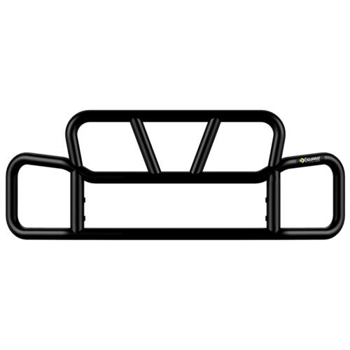  Ex-Guard Extreme-Duty, Medium-Height Coverage Grille Guard for 2014-Newer Ram Promaster Van, Black EVRCoat PVC Finish. Includes Mounting Bracket. 