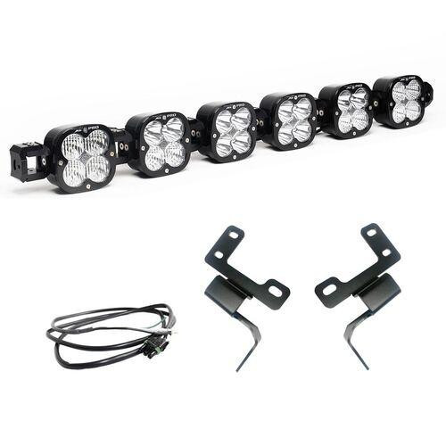 Baja Designs XL Pro Linkable Sport Bumper Light Kit 21-26 Bronco w/ OE Plastic Bumper (Multi-Pattern Clear Toggle Wiring) Baja Designs 