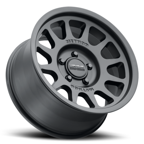 Method MR703 17x8.5 35mm Offset 5x150 110.5mm CB Bead Grip Matte Black Wheel