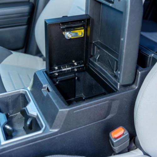 Tuffy Console Safe for 2024-2026 Toyota Tacoma Console Safe - Combo Lock 