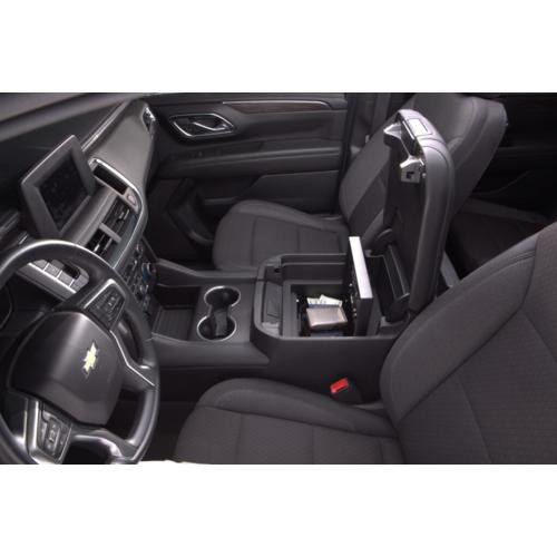 Tuffy Center Console Safe for 2021-2026 Tahoe/Yukon/Suburban - Combo Lock 