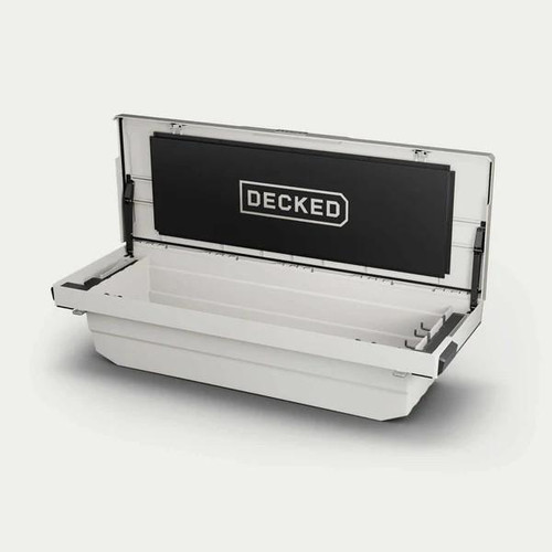DECKED Truck Tool Box for Full-Size - White 
