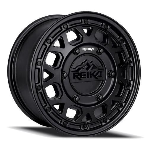 Reika R45V Marauder Super Single Front Satin Black, 17x8, 6x205, +89 