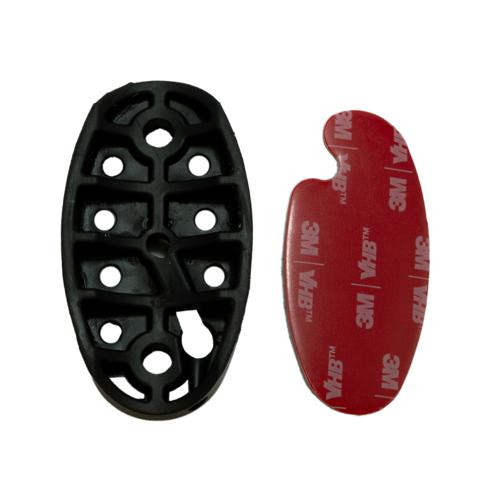RIGID Industries A-Series Tube Mount Adapter; w/3M Adhesive Pad; 