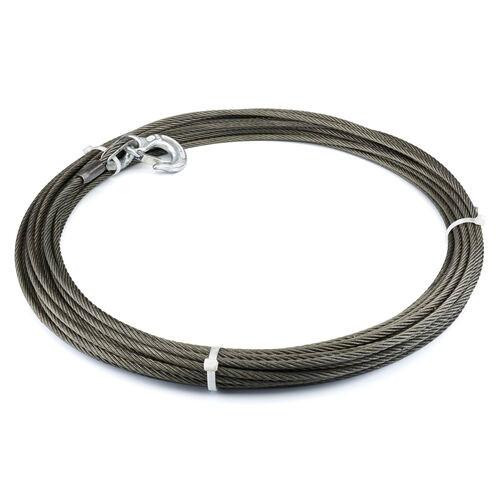  WARN WIRE ROPE ASSEMBLY 5/16 Inch Diameter x 100 Foot Length 24900 