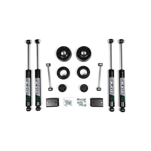 18-24 Jeep Wrangler JL 2 Inch Coil Spring Spacer Lift Kit Fox Shocks Zone Offroad