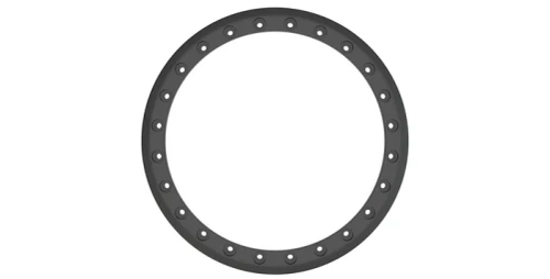AEV Katmai DualSport Wheel Beadlock Ring Kit 18" - Satin Black 20402152AA