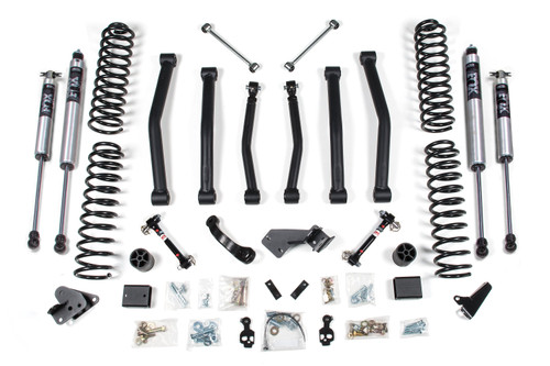 4 Inch Lift Kit | Jeep Wrangler JK (07-11) 2-Door | FOX 2.0 Performance Series / Disconnects