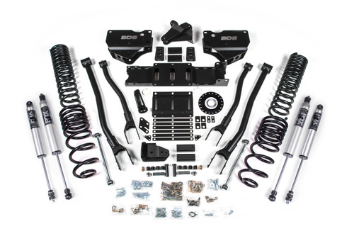 6 Inch Lift Kit w/ 4-Link | Extended Travel | Ram 2500 (25-27) 4WD | Diesel | Coil Spring/Bump Stop Extension / FOX 2.5 Performance Series HTO