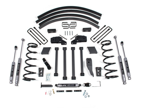 5 Inch Lift Kit | Dodge Ram 1500 (94-99) 4WD | Block Kit and Add-A-Leaf / NX2 Nitro Series
