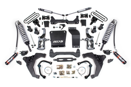 6.5 Inch Lift Kit | FOX 2.5 Coilover Conversion | Chevy Silverado or GMC Sierra 2500HD/3500HD (11-19) | Diesel | 5 Inch Block Kit w/ Overload / FOX 2.0 Performance Series
