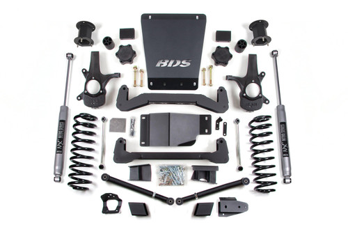 BDS Suspension 6.5 Inch Lift Kit | Chevy/GMC Avalanche, Suburban, Tahoe, or Yukon 1500 (07-14) 4WD | NX2 Nitro Series 