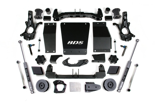 BDS Suspension 4.5 Inch Lift Kit | Chevy/GMC Avalanche, Suburban, Tahoe, or Yukon 1500 (15-20) 4WD | NX2 Nitro Series / Cast Steel 