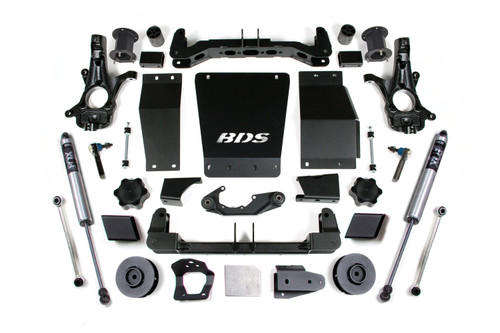 BDS Suspension 4.5 Inch Lift Kit | Chevy/GMC Avalanche, Suburban, Tahoe, or Yukon 1500 (15-20) 4WD | FOX 2.0 Performance Series / Aluminum / Stamped Steel 