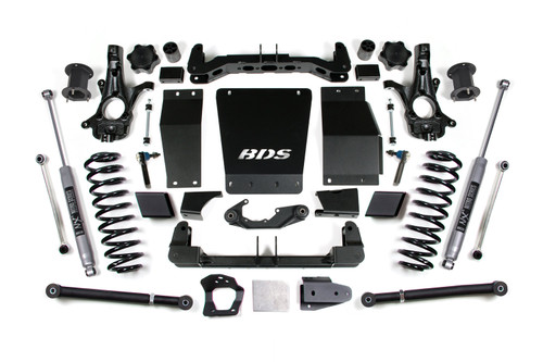 6.5 Inch Lift Kit | Chevy/GMC Avalanche, Suburban, Tahoe, or Yukon 1500 (15-20) 4WD | NX2 Nitro Series / Cast Steel